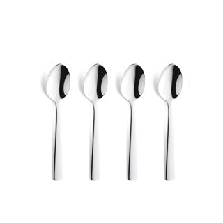 Amefa moderno koffielepels 4 stuks