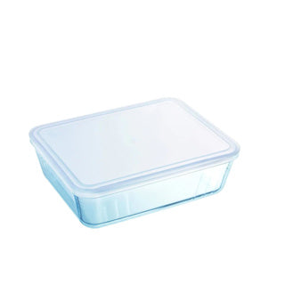 Pyrex cook and freeze glazen vershoudschaal met deksel 1.5l