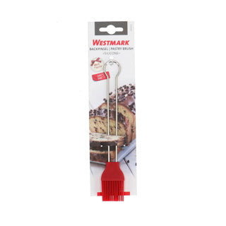 Westmark bakkwast siliconen 20 cm rvs