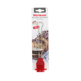 Westmark bakkwast siliconen 20 cm rvs