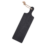 Basic snijplank rubberwood zwart