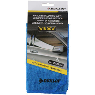 Dunlop microvezeldoek glas 35x35 cm