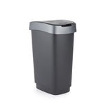 Rotho twist afvalbak 25l zwart