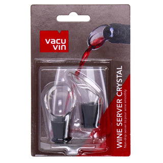 Vacu vin wineserver kristal 2 stuks
