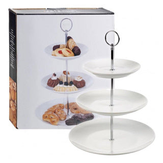 Uitstekende huishoudelijke artikelen etagere 3-laags
