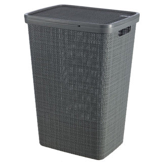 Curver jute wasbox 58l deep shadow