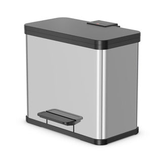 Hailo öko duo plus pedaalemmer 17x9l rvs