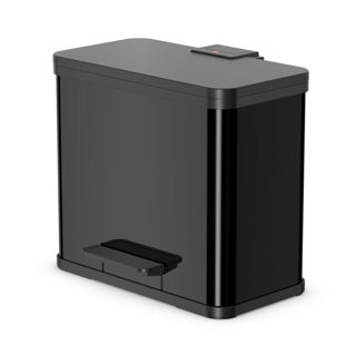 Hailo öko trio plus pedaalemmer 3x9l zwart