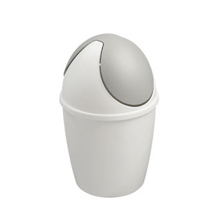 Sunware tafelafvalemmer met swingdeksel 1.5l witzilver