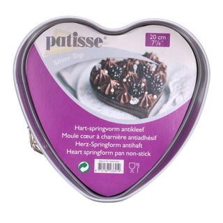 Patisse silver-top hart-springvorm 20 cm