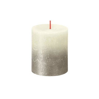 Bolsius stompkaars sunset fading parel-champagne 80x68 mm