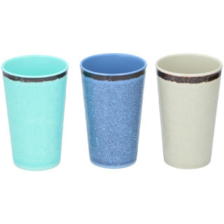 Drinkbeker 400 ml 3assorti kunststof
