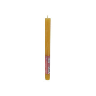 Bolsius dinerkaars rustiek honingraat geel 27 cm