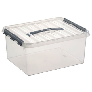Sunware q-line opbergbox 15l transparant