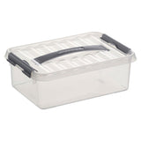 Sunware q-line opbergbox 4 l transparant
