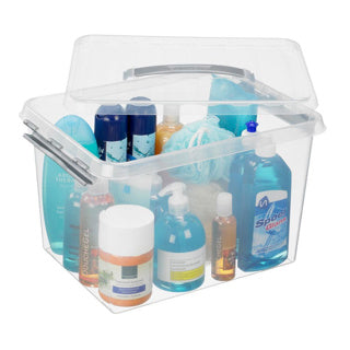 Sunware q-line opbergbox 22 l transparant