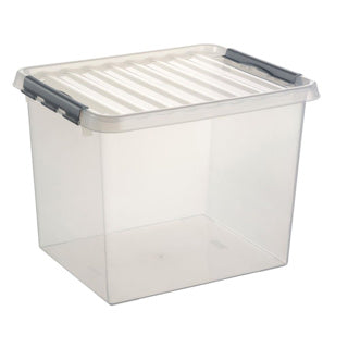 Sunware q-line opbergbox 52l transparant