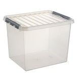 Sunware q-line opbergbox 52l transparant