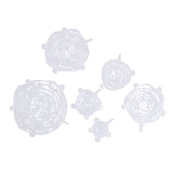 Alpina herbruikbare siliconen deksels 6 stuks diameter 6 9 11 14 16 20 cm