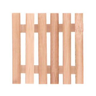 Eco-import bamboe pannenonderzetter 17,5 x 18 cm