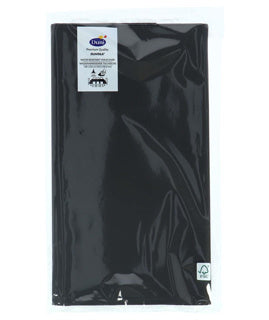 Duni tafellaken black 138x220 cm