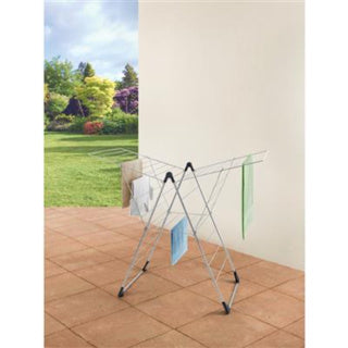 Metaltex tomado- vento droogrek zilver 58 x 133 x 109 cm