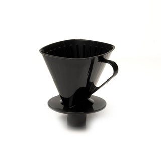 Dbp koffiefilterhouder zwart met tuit