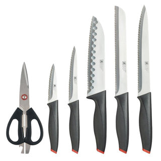 Richardson sheffield laser cuisine messenblok 6-delig zwart