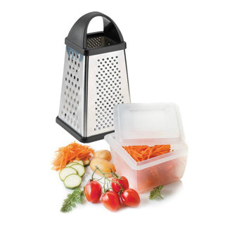 Westmark rasp 13x13.6x25 cm rvs zwart