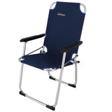 Redcliffs campingstoel met armleuning donker blauw 67 x 53 x 90 cm
