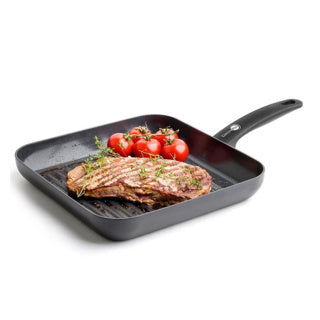 Greenpan cambridge black grillpan ø28 cm (voor alle warmtebronnen)