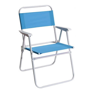 Strandvouwstoel met armleuning 50 x 54 x 79 cm 3 assorti