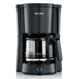 Severin koffiezetapparaat 1000w mat zwart ka 9554