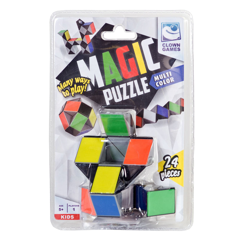 Clown games clown magic puzzle kleur