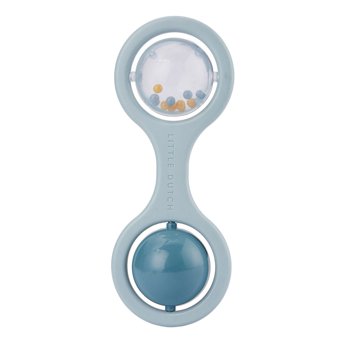Little dutch bal rammelaar blauw