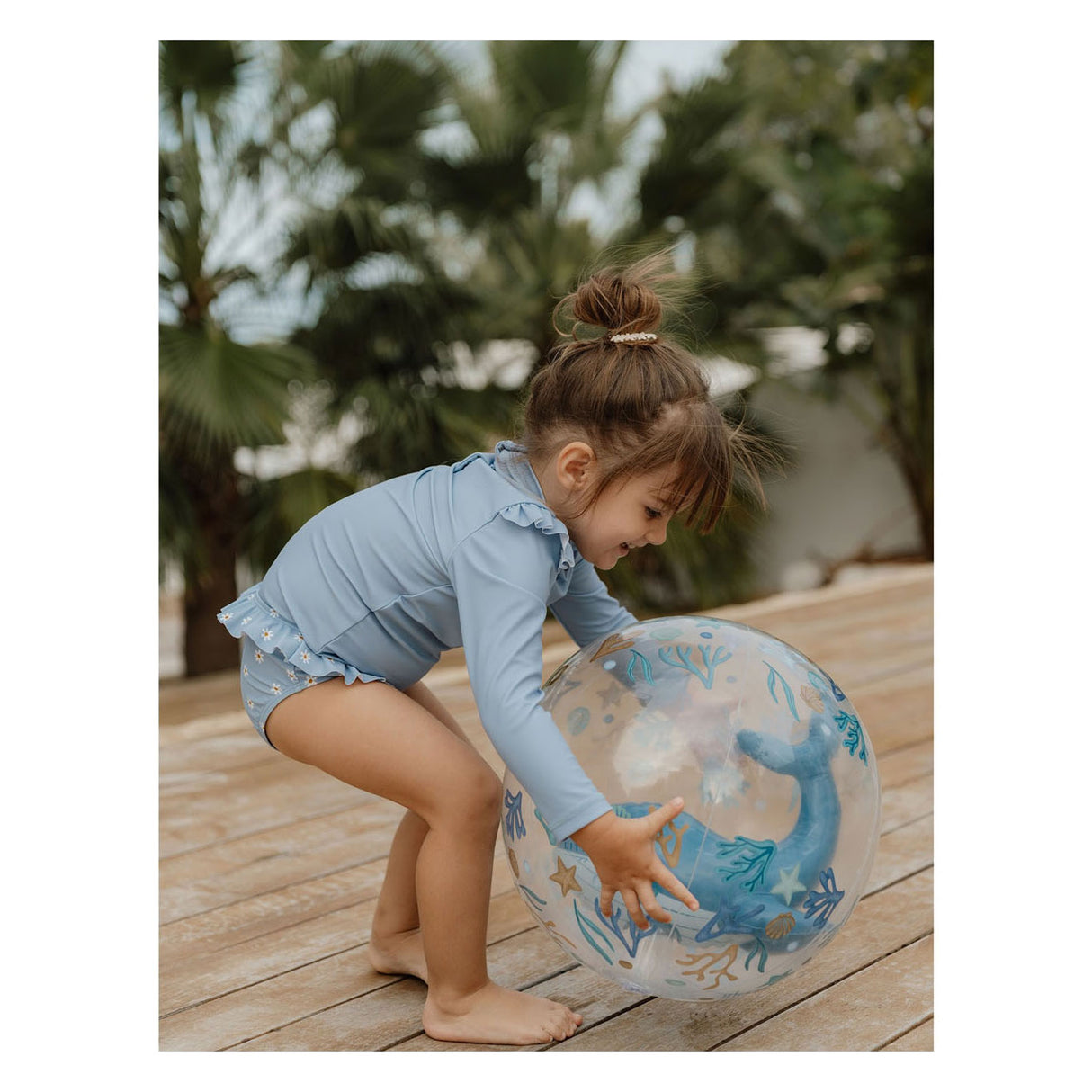 Little dutch ocean dreams strandbal 3d figuur blauw