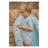 Little dutch ocean dreams boot blauw, 100x67cm