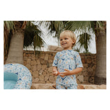 Little dutch ocean dreams boot blauw, 100x67cm