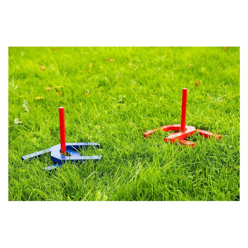 Outdoor play houten hoefijzer werpen