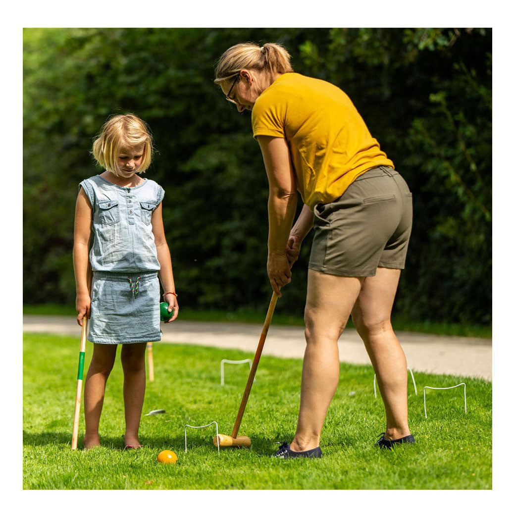 Outdoor play houten croquet
