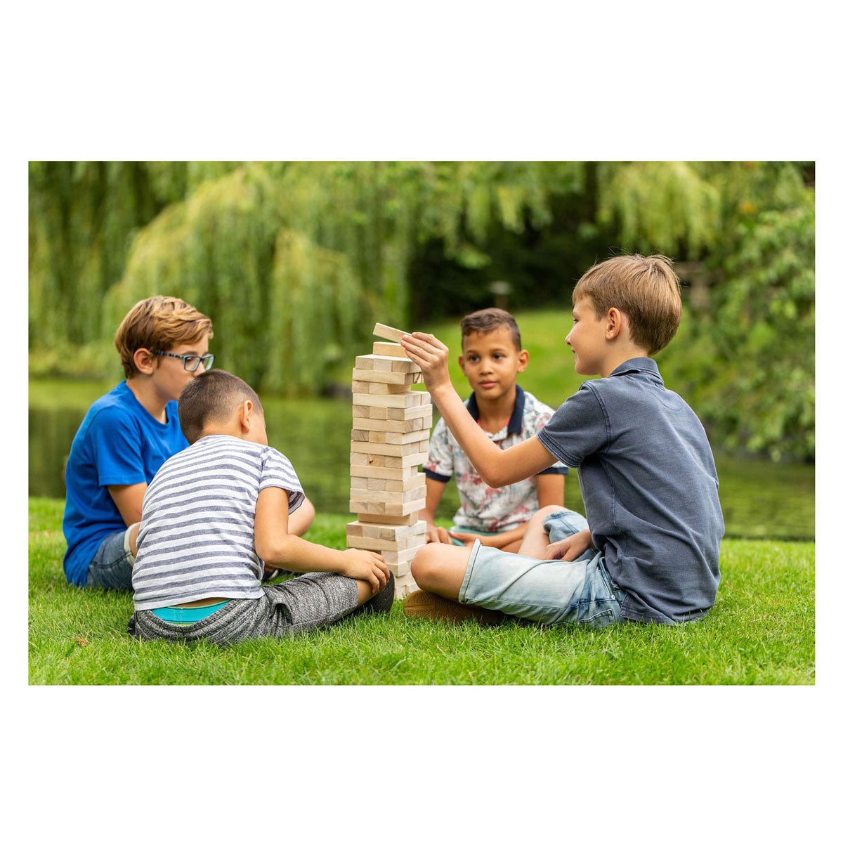 Outdoor play houten toren