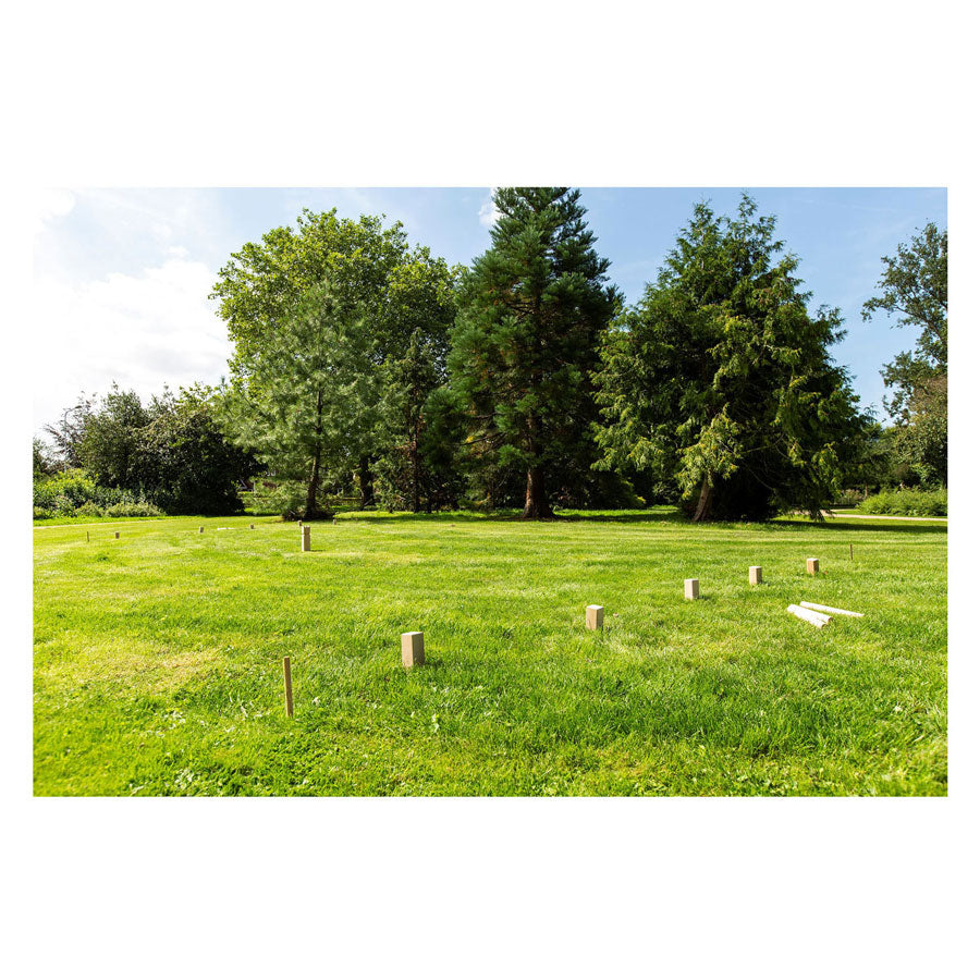 Outdoor play houten kubb game official