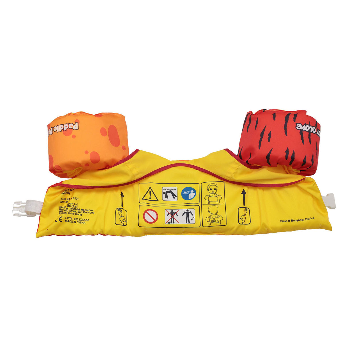 Paddle pal zwemvest monsters, 3-6 jaar