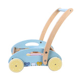 Rubo toys woezel en pip baby blokkenkar loopwagen