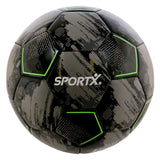 Sportx voetbal grey black 330-350gr