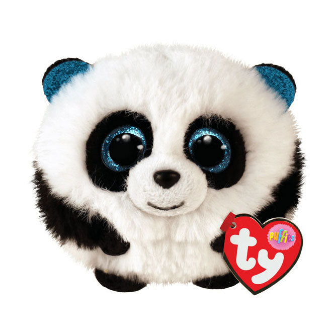 Ty beanie ty teeny puffies bamboo panda, 10cm