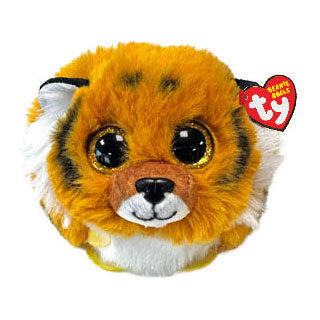 Ty beanie ty teeny puffies clawsby tiger, 10cm