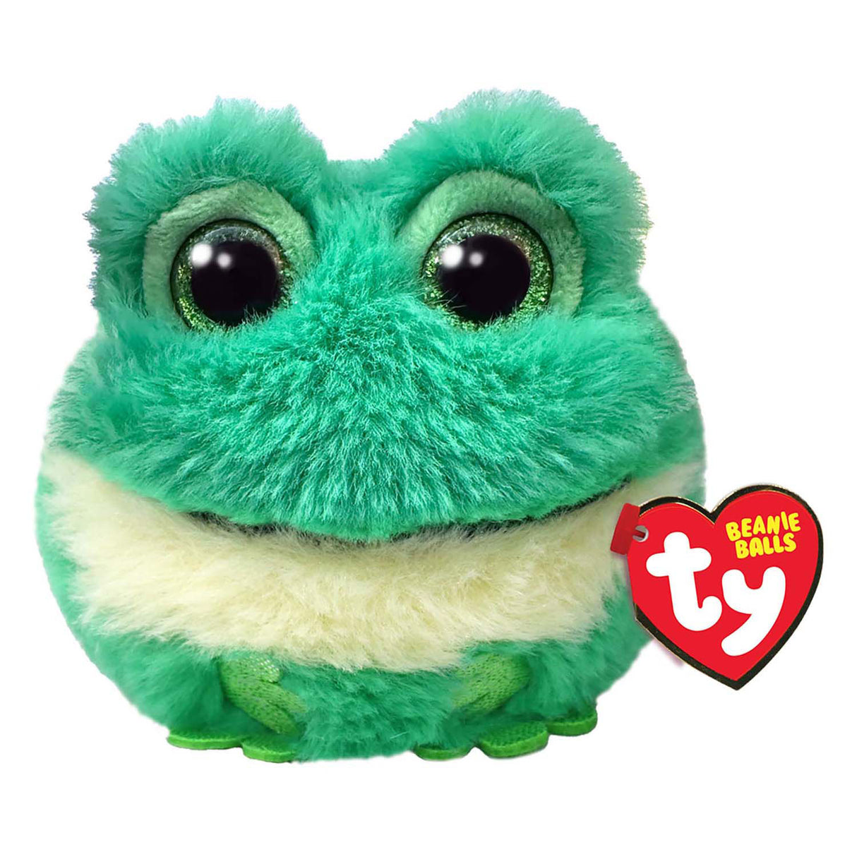 Ty beanie ty teeny puffies gilly frog, 10cm