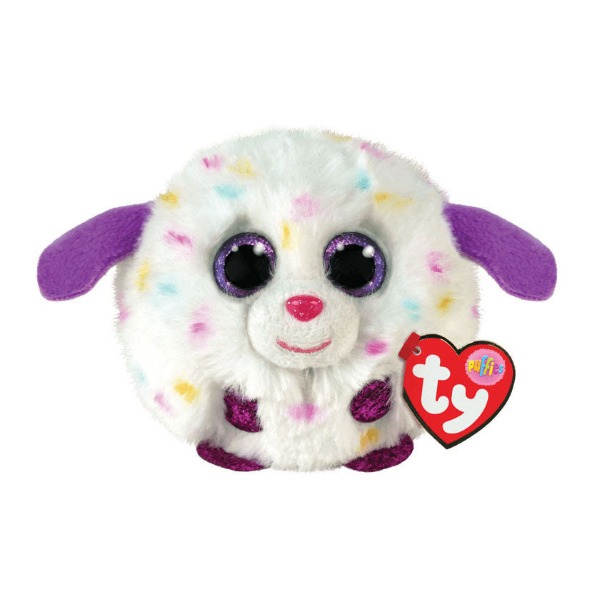 Ty beanie ty teeny puffies munchkin lam, 10cm