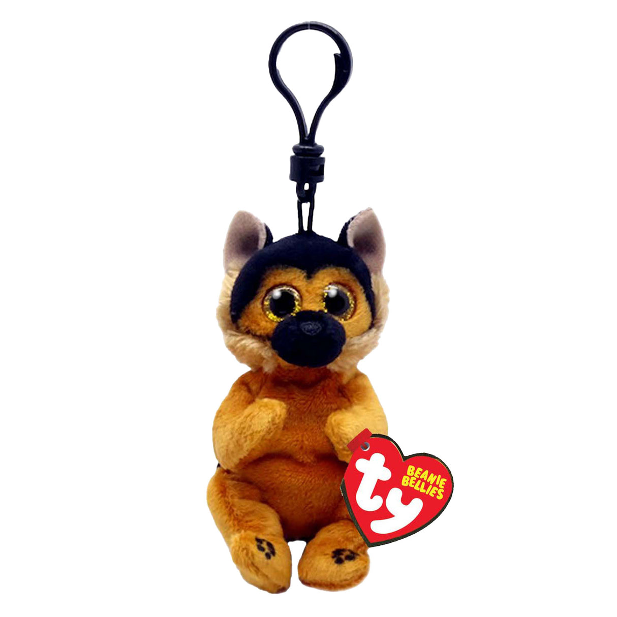 Ty beanie babies buikjes clip ace german, 10cm